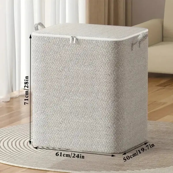 Large Capacity Storage Bag Non-woven Fabric Quilt and Clothing Organizer