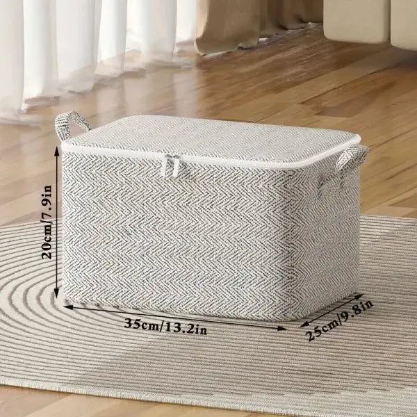 Large Capacity Storage Bag Non-woven Fabric Quilt and Clothing Organizer
