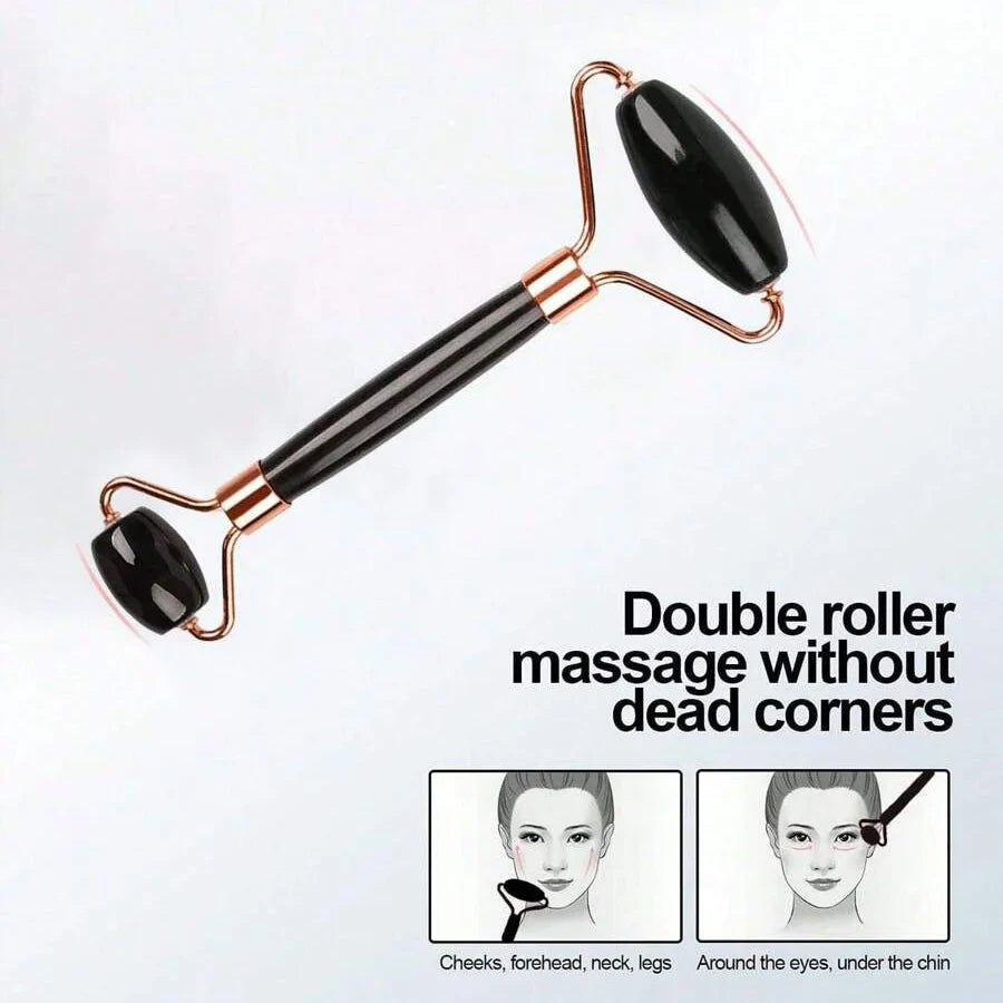 Cryo Glow Ice Roller & Gua Sha Set – Facial Lift, Sculpt & Skin Refresh Tool (1/2/3PCS)