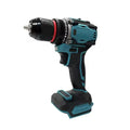 10mm 100N.m Brushless Electric Impact Drill 2 Variable Speed Cordless Screwdriver Drilling Power Tool for Makita 18V Battery