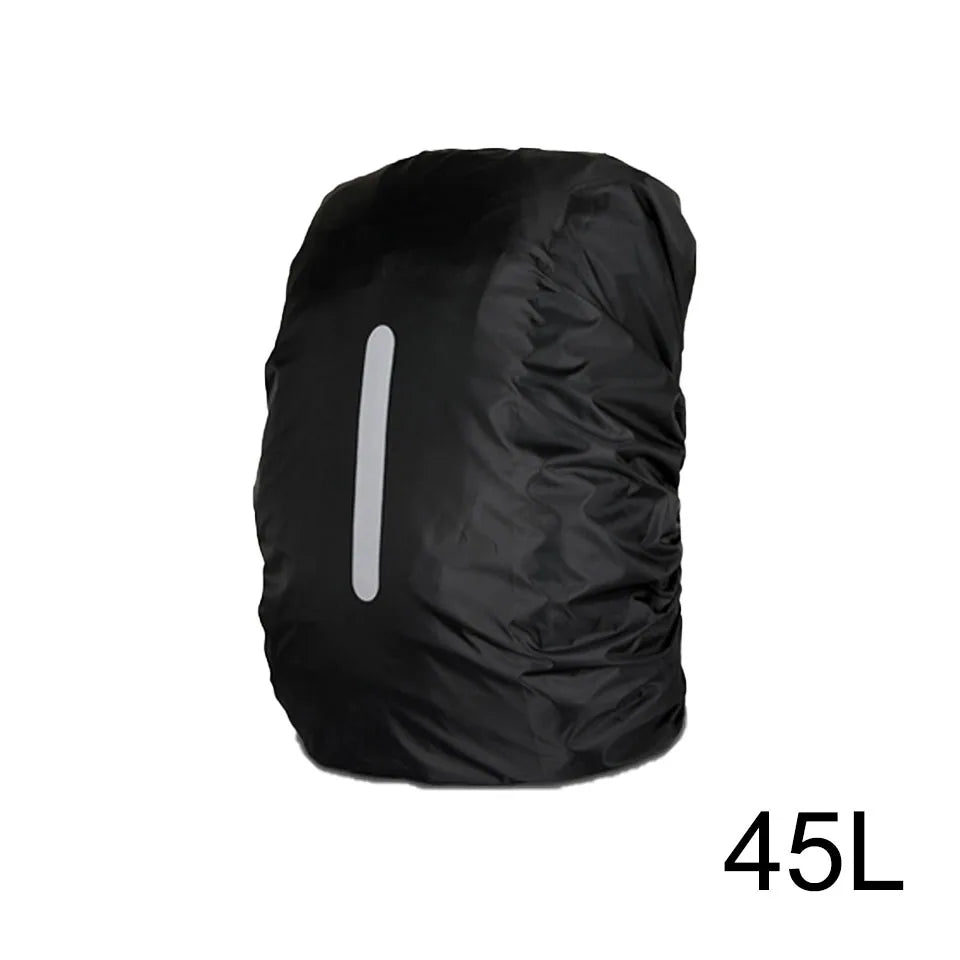 KoKossi 20L-80L Backpack Rain Cover Mountain Climbing Reflective Outdoor Waterproof Bag Camping Hiking Bag Dust Cover Woman Men